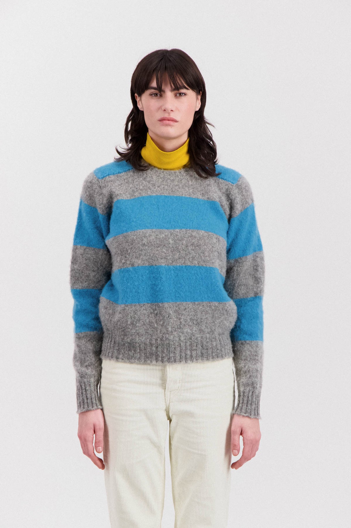Shaggy Bear Women - Chunky Stripes - Grooveyard (Women)