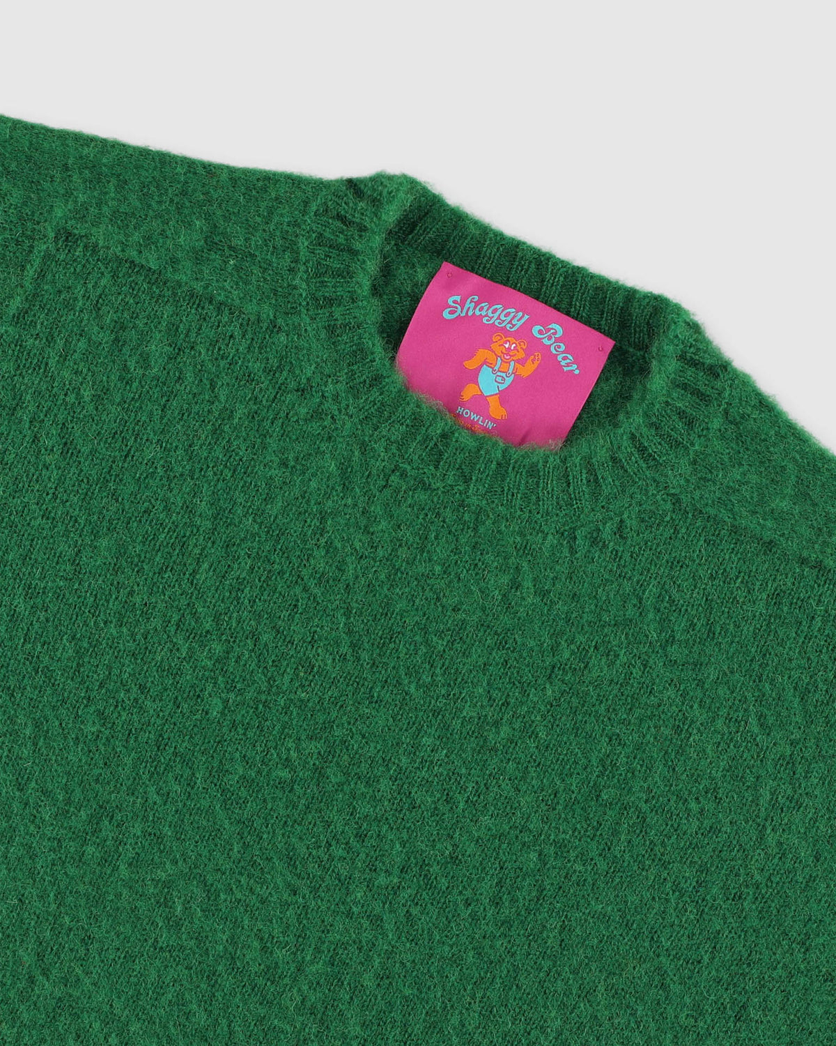 Shaggy Bear - Green Star