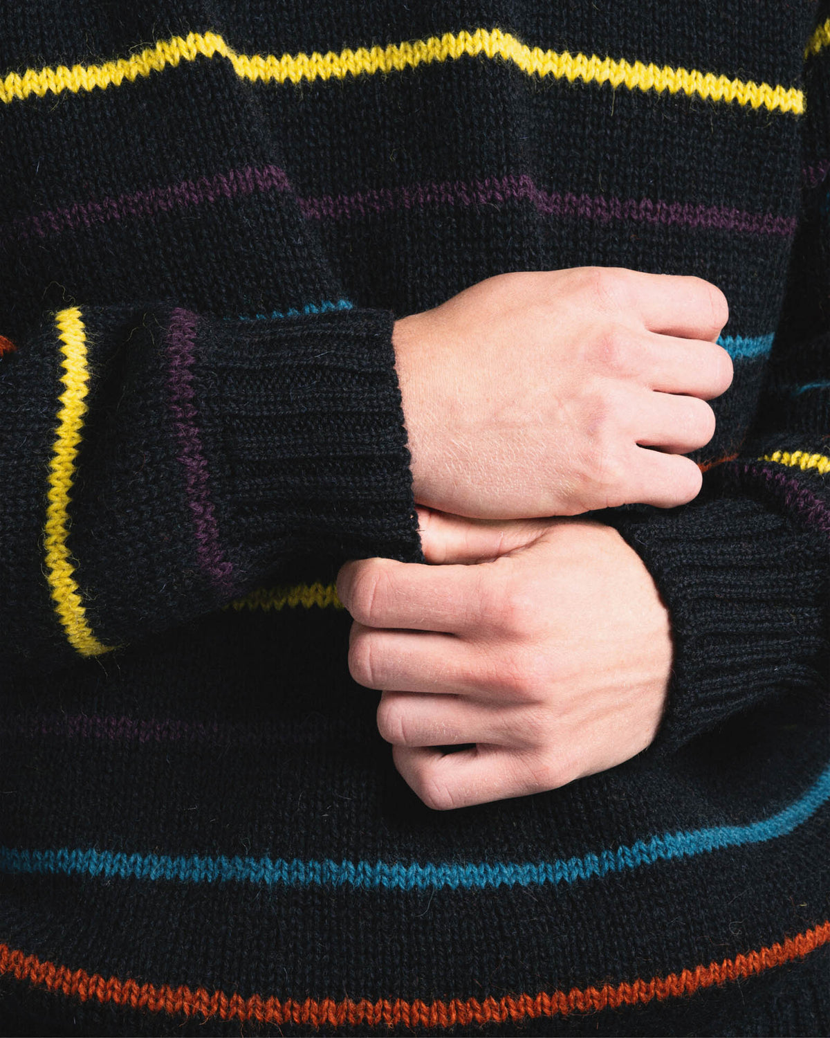Six Blade Knit - Navy