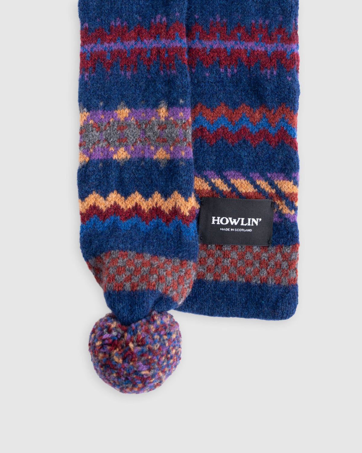 Small Woolen Wonder Scarf - Blue