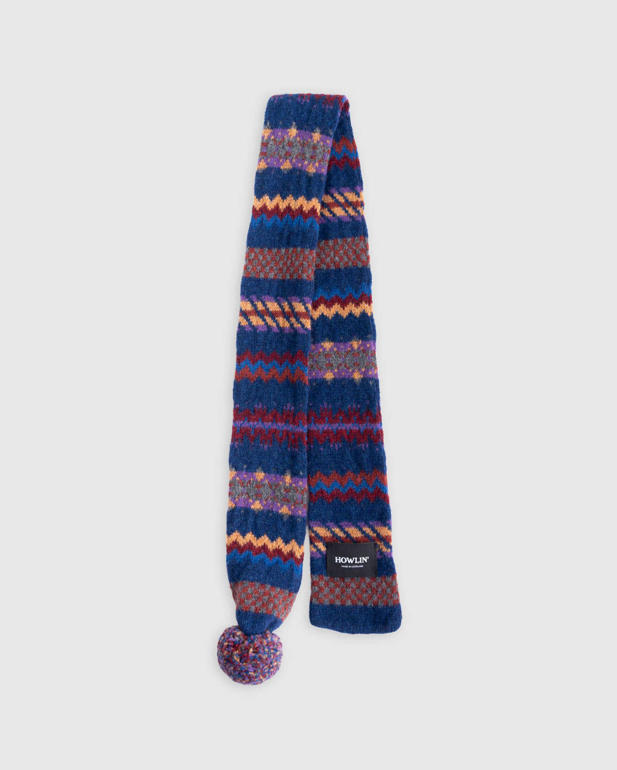 Small Woolen Wonder Scarf - Blue