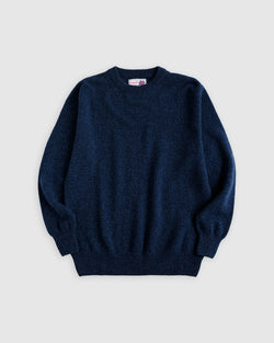 Soft Poison Knit - Deep Navy Mix
