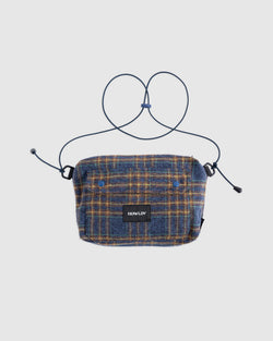 Space Bag - Check - Blue