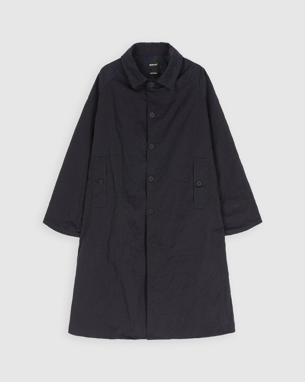 Space Jacket - Grungy Japanese Nylon Twill - Deep Navy