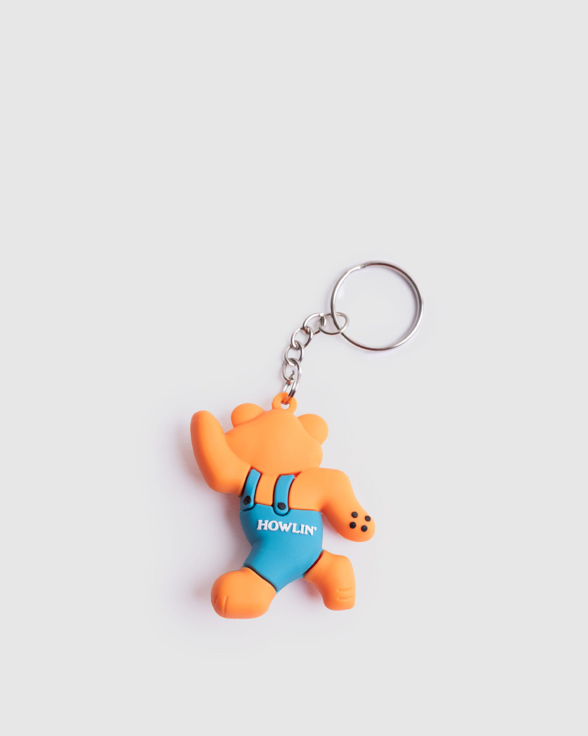 Shaggy Bear Keychain - Orange *Limited edition