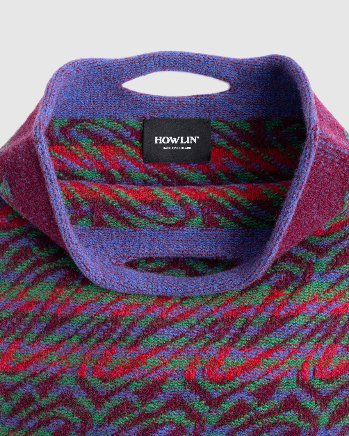 Trippy Wool Bag - Acid