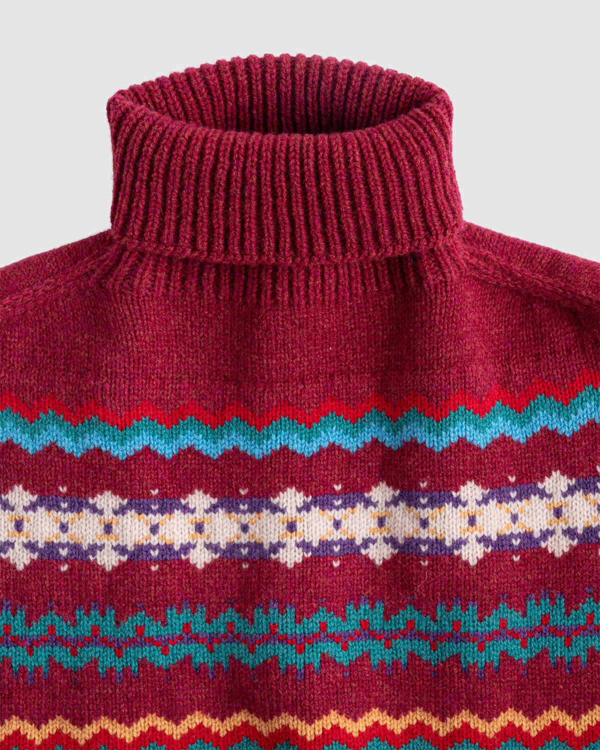 Woolen Wonder Collar - Cherry Glow