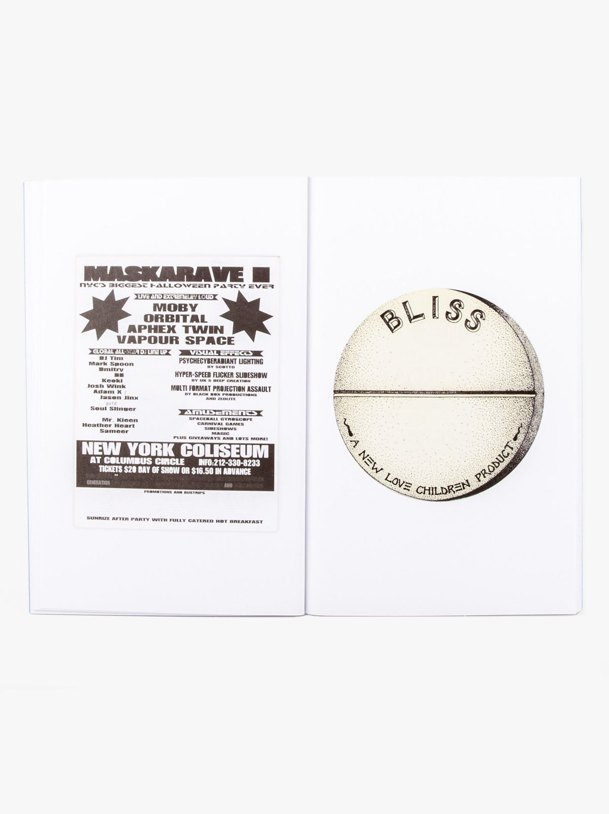 New York Rave Flyers, Volume 2, 1990 - 1995